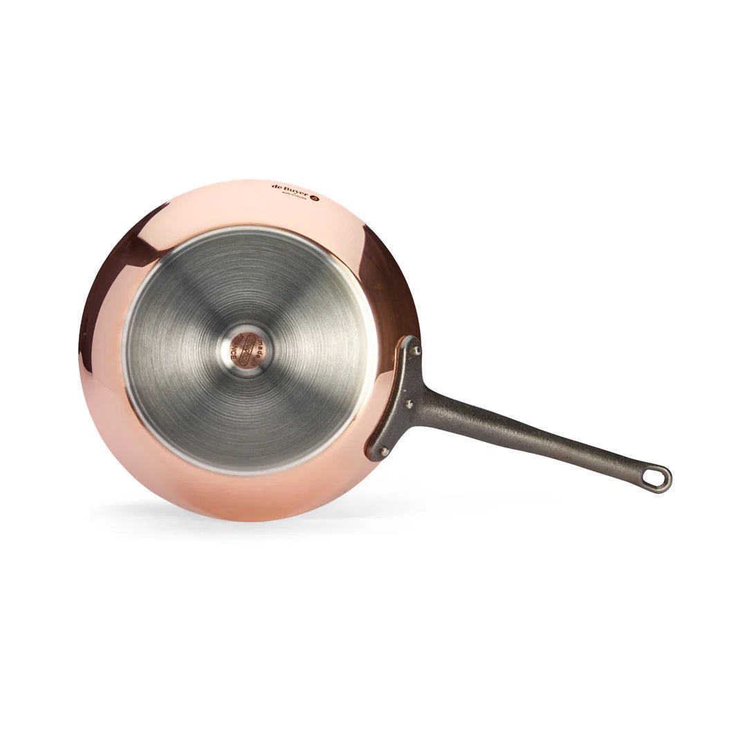 de Buyer - Prima Matera Frying Pan, Cast Iron Handle - Lacbleu Wines - DB632428 - 3011246324284