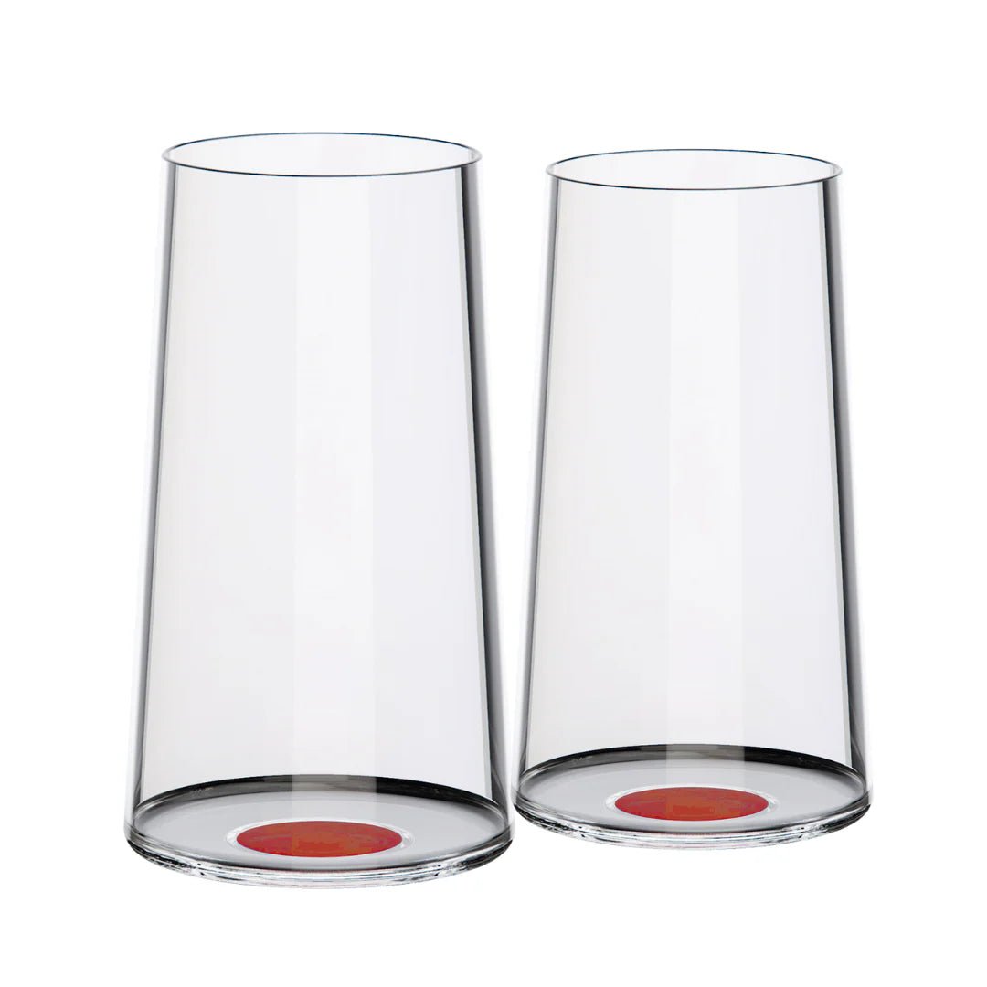 Trebonn - Twin SplitGlass Flute Glass Set, Red - Lacbleu Wines - TR2025131 - 8056860331176