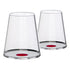 Trebonn - Twin SplitGlass Red Wine Glass Set, Red - Lacbleu Wines - TR2025111 - 8056860331091