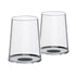 Trebonn - Twin SplitGlass White Wine Glass Set, Black - Lacbleu Wines - TR2025120 - 8056860331121