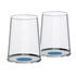 Trebonn - Twin SplitGlass White Wine Glass Set, Blue - Lacbleu Wines - TR2025122 - 8056860331145