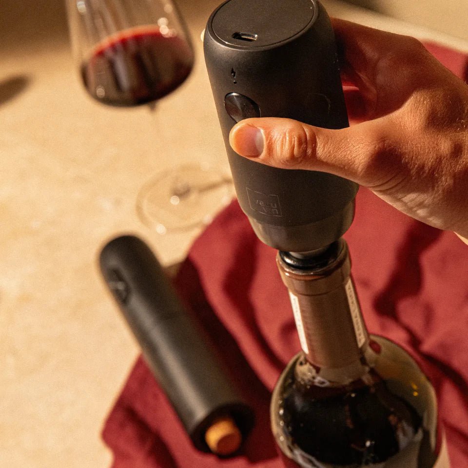 Vacu Vin - Automatic Wine Opener & Saver Set - Lacbleu Wines - VV93004606 - 8714793000018