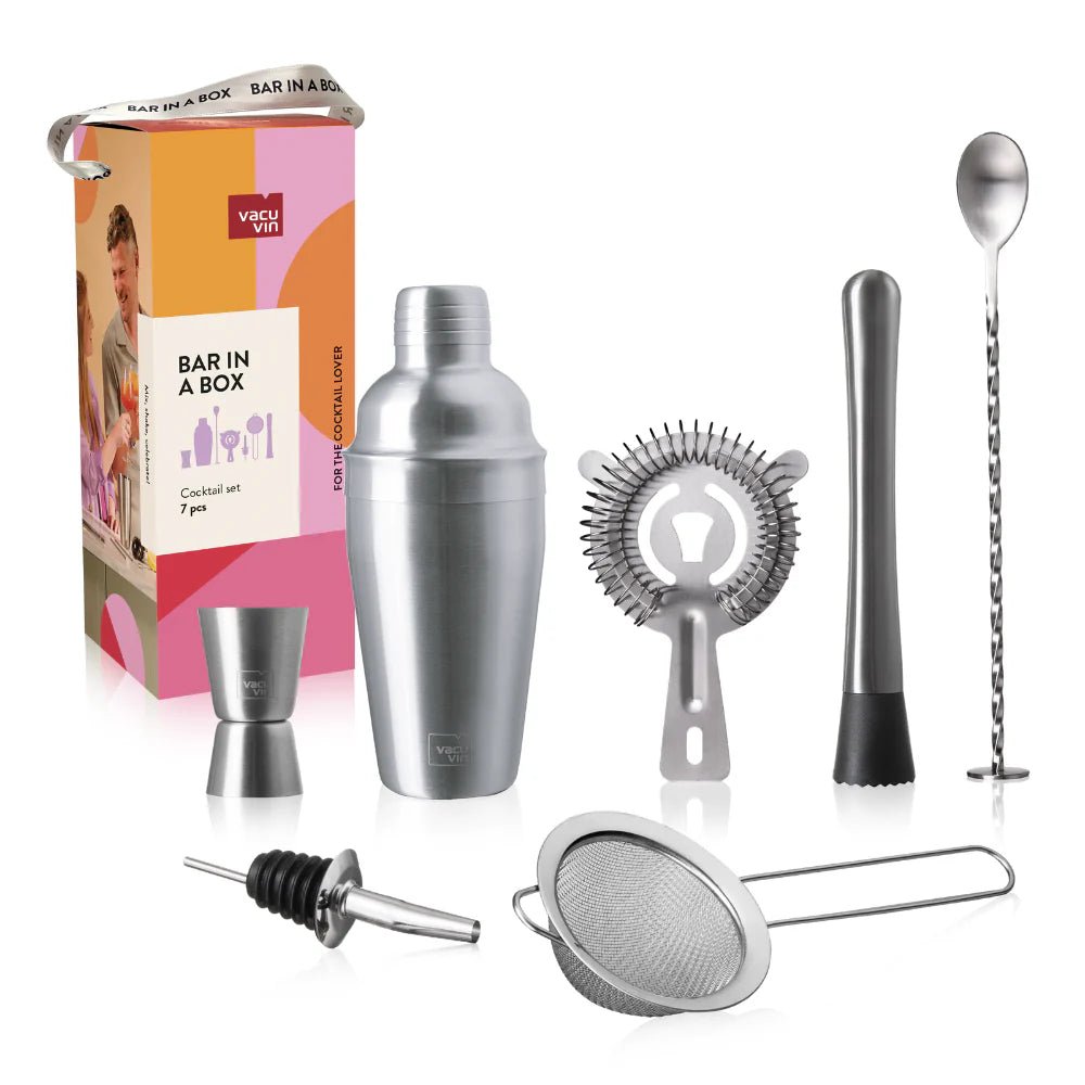 Vacu Vin - Bar in a Box - Cocktail Set, 7 Pieces - Lacbleu Wines - VV7889361 - 8714793788916