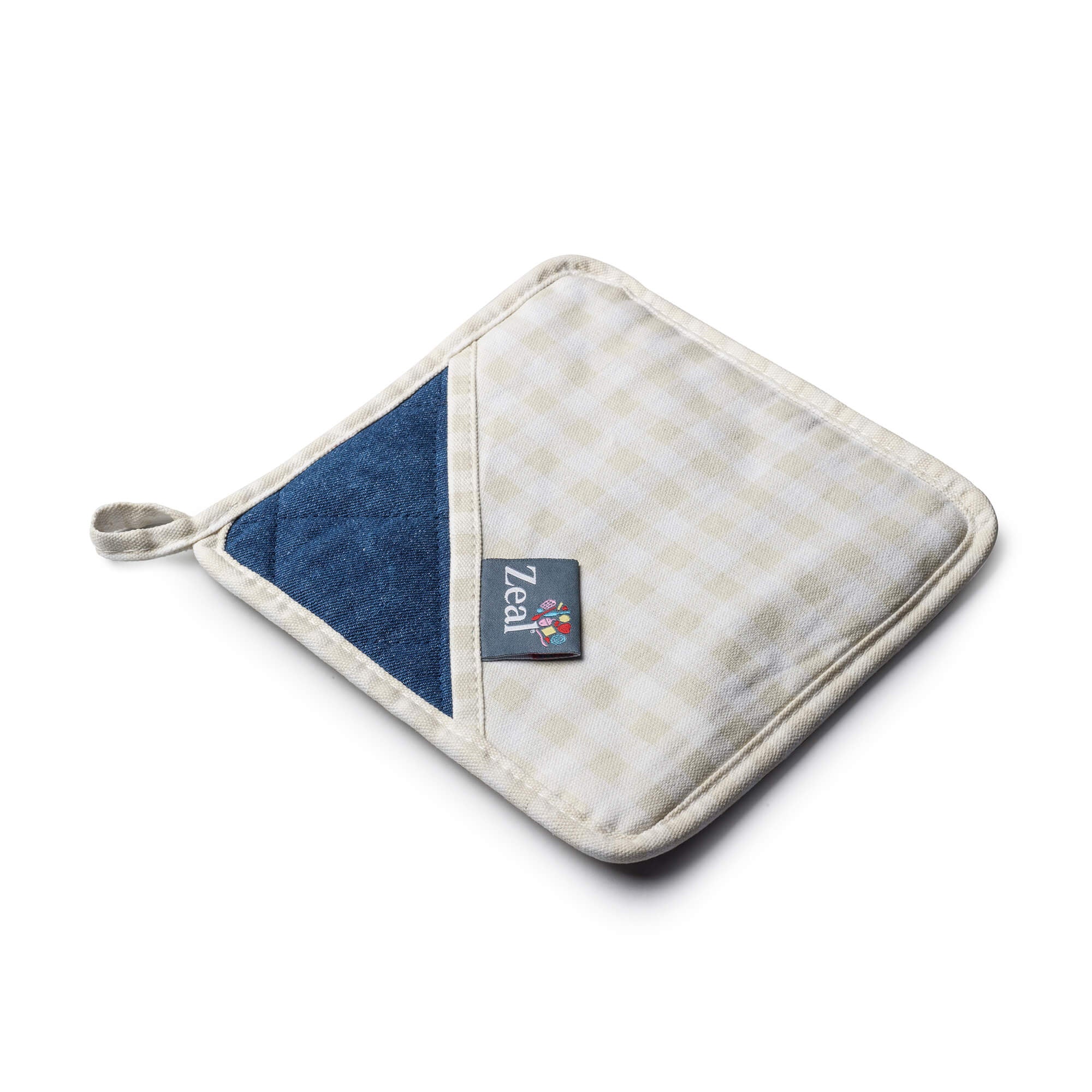 Zeal - Silicone Square Hot Grab & Hot Mat Trivet, Cream - Lacbleu Wines - V107C - 5036638064317