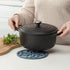 Zeal - Silicone Trivet, ø18cm, Provence Blue - Lacbleu Wines - J354K - 5036638096424