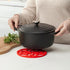 Zeal - Silicone Trivet, ø18cm, Red - Lacbleu Wines - J354R - 5036638096493